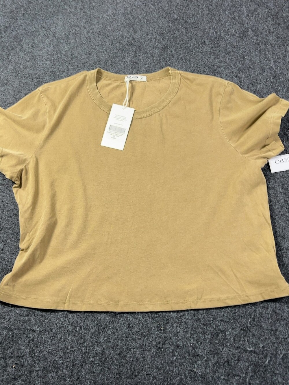 Buck Mason Womens Pima Boxy Crewneck Tee Venice Wash Medium NWI Msrp42 [OB30]